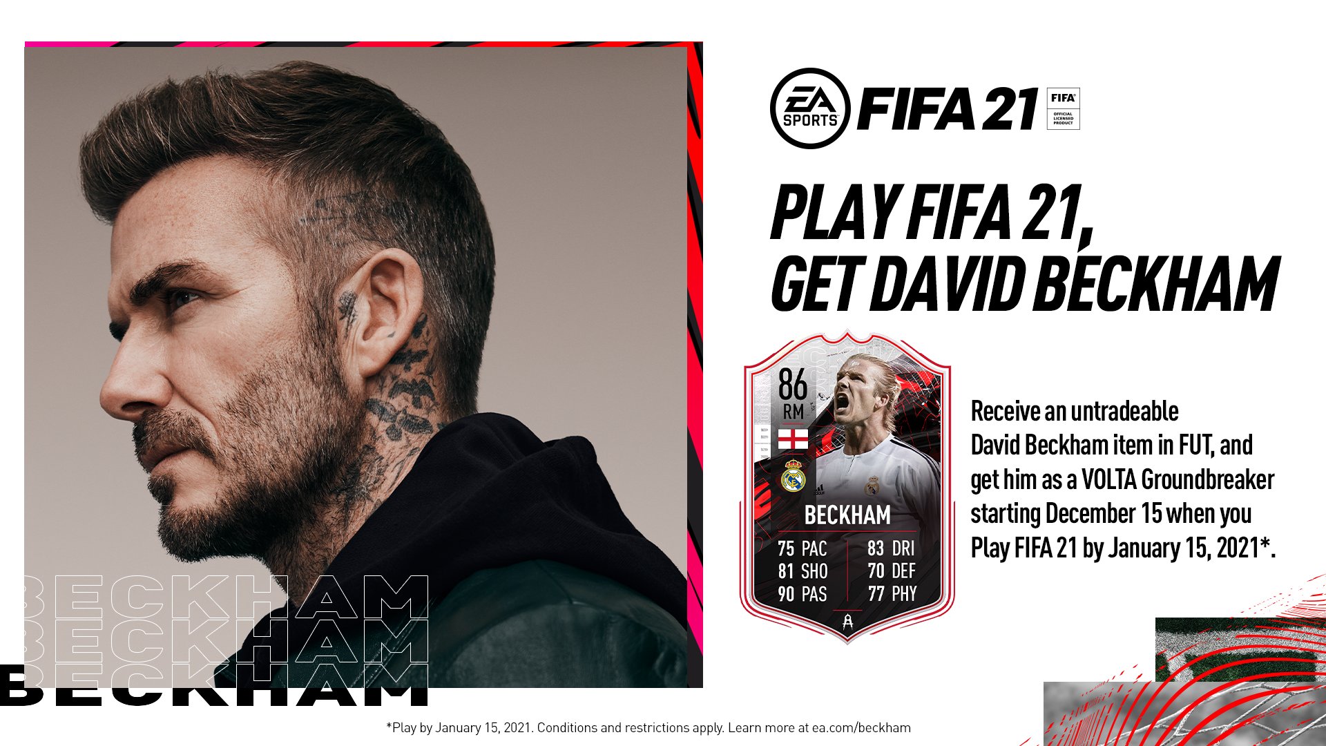 David Beckham Fifa 21 (Credit: EA Sports)