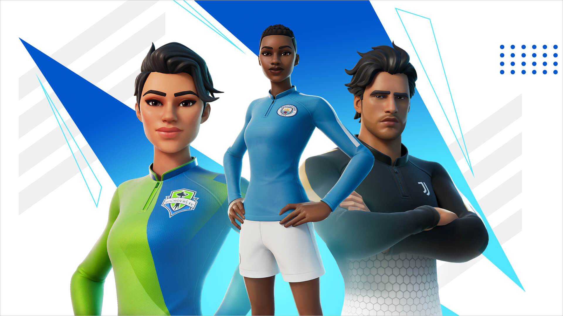 Fortnite Football Club Skins (Credit: EA Sports)